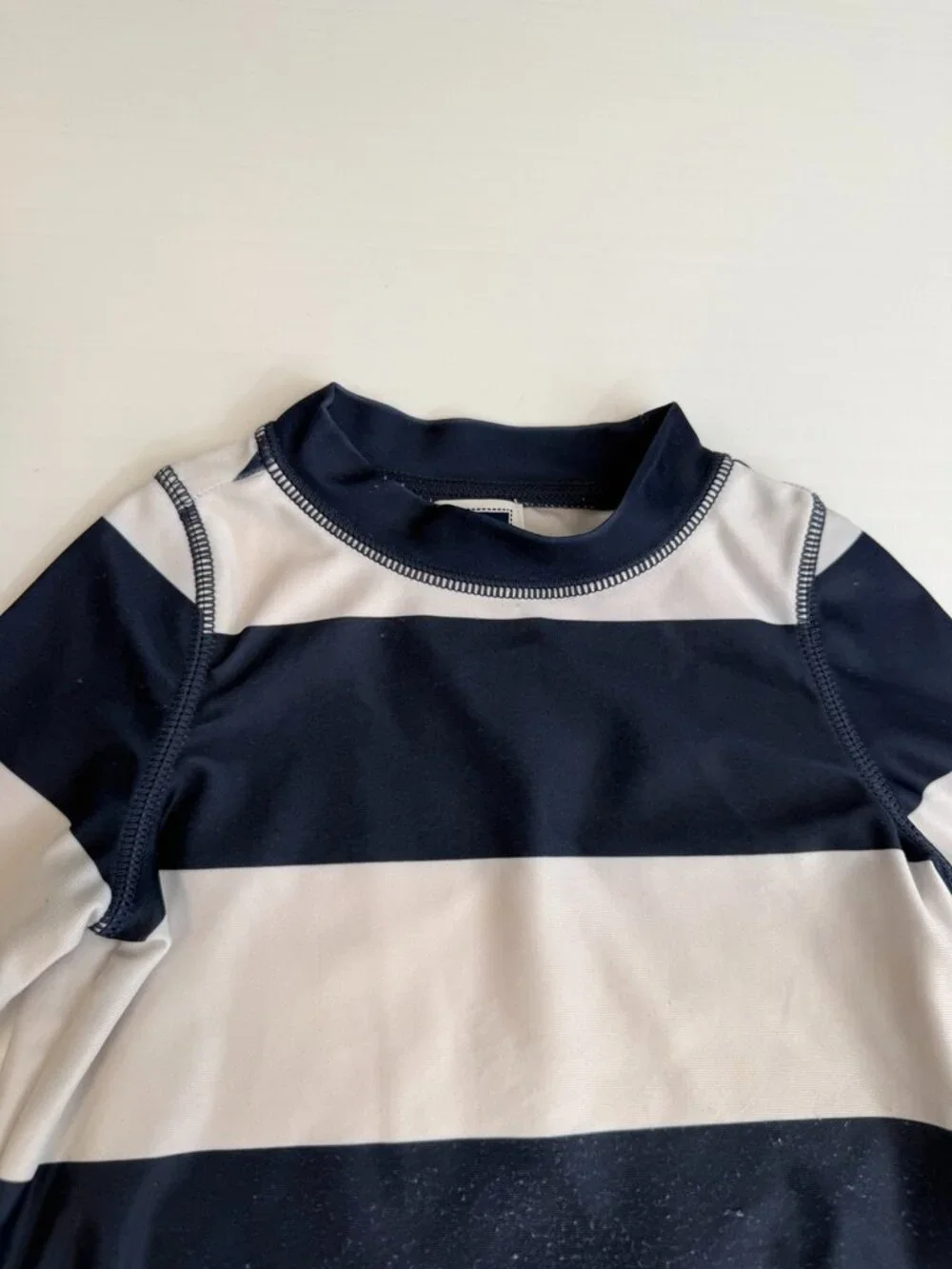 Janie And Jack Rash Guard Baby 6 Month Stripe UPF Beach Pool Swim Shirt Party Go